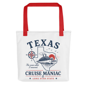 Texas Cruise Tote Bag – Cruise Maniac State Series