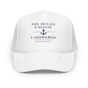 The Ocean Called. I Answered. Hat – Cruise Maniac Brand Series